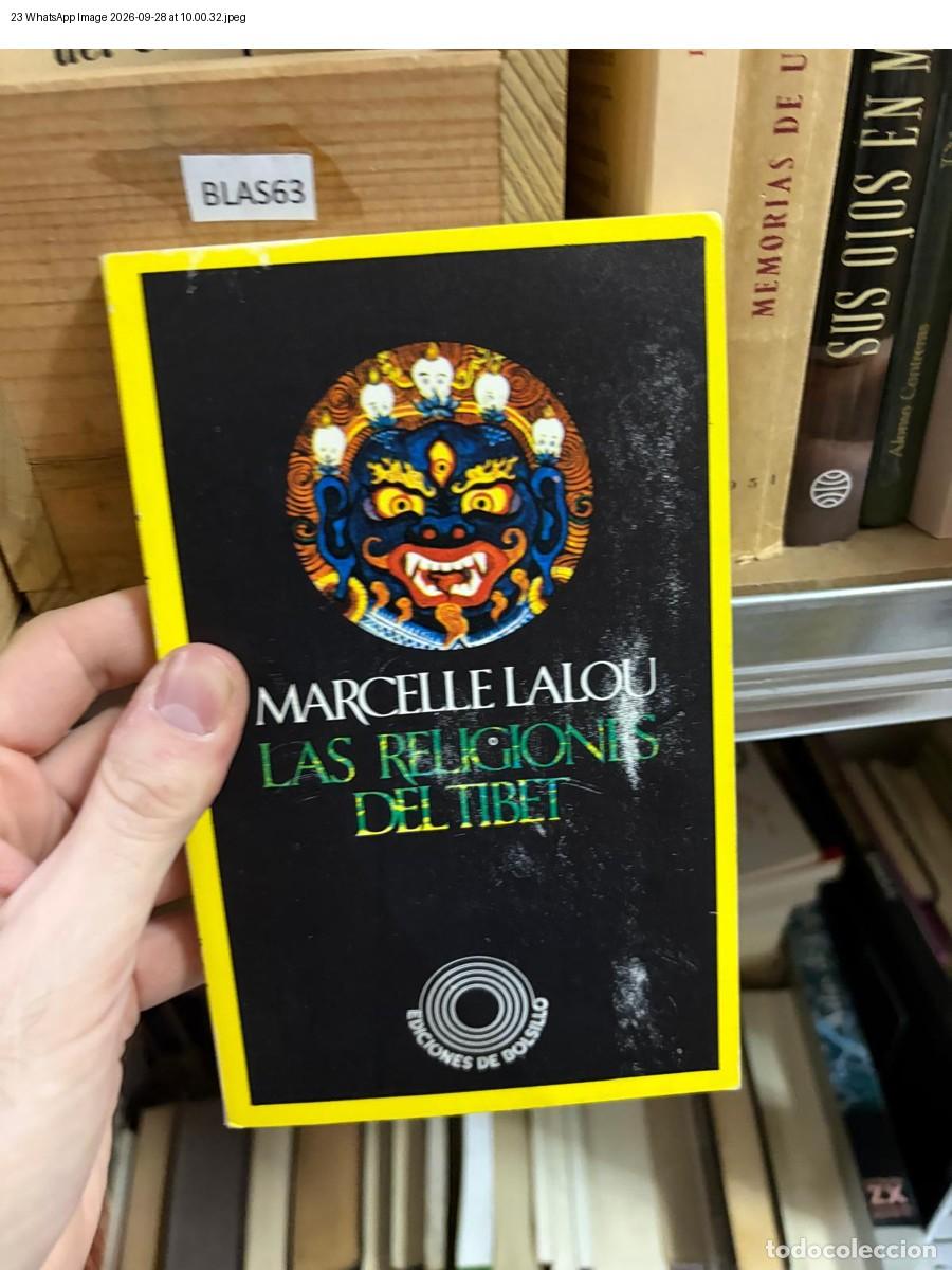B&uuml;cher: BLAS63 LAS RELIGIONES DEL T&Iacute;BET Marcelle Lalou Ediciones de Bolsillo - Marcelle Lalou