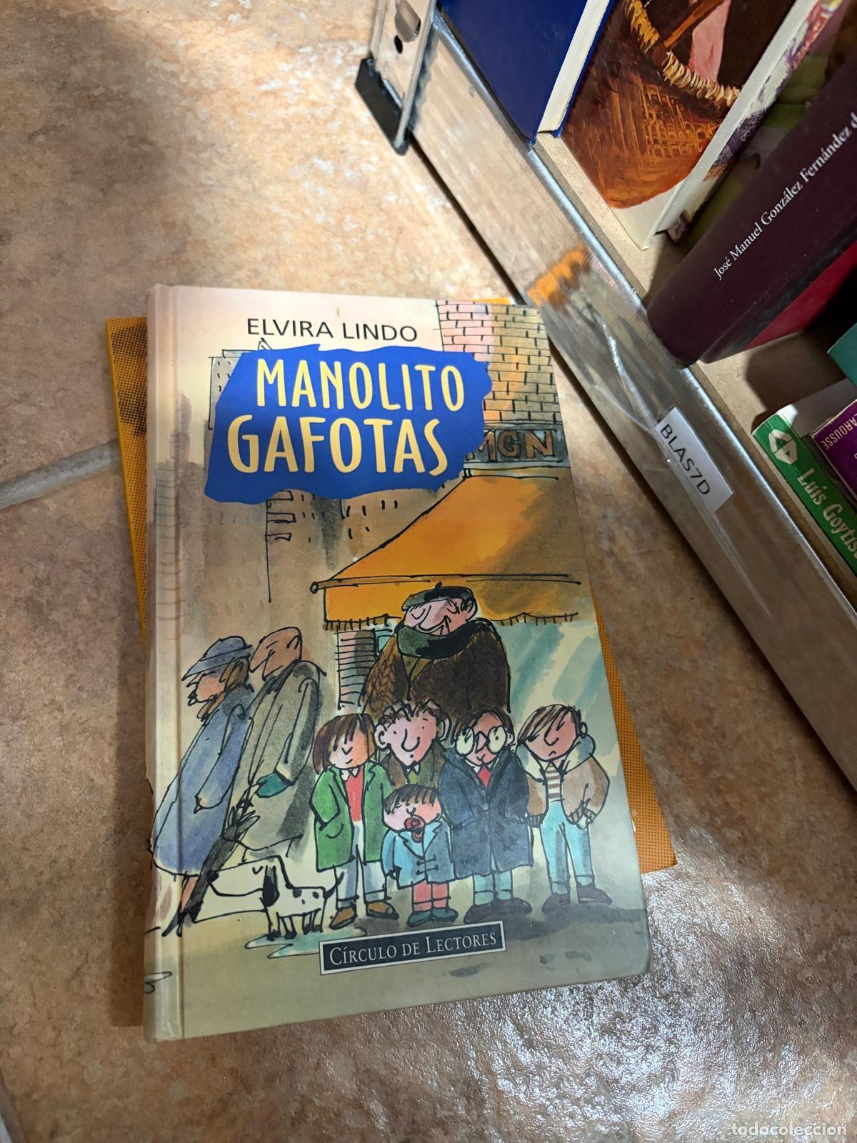 books: BLAS7D MANOLITO GAFOTAS Elvira Lindo C&iacute;rculo de Lectores - Elvira Lindo