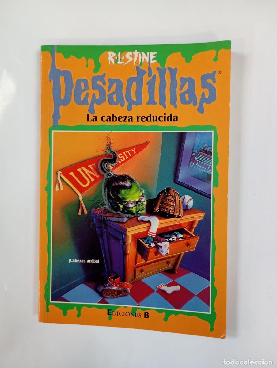 Libros: Pesadillas. La cabeza reducida. - R. L. Stine. TDK1000