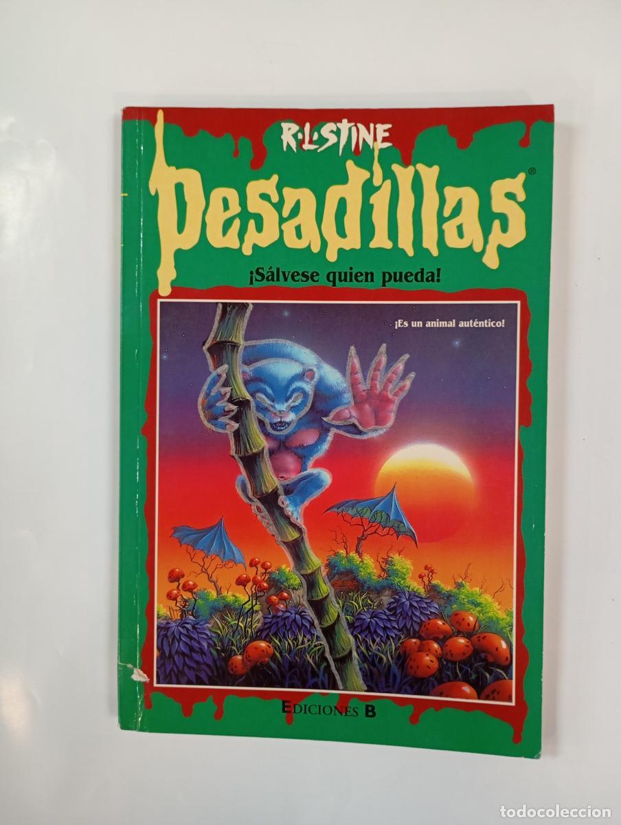 books: Pesadillas. S&aacute;lvese quien pueda. - R. L. Stine. TDK1000
