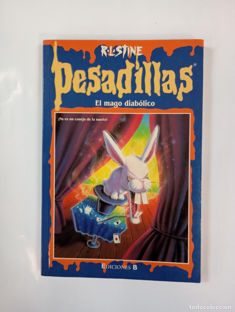 Livres: Pesadillas. El mago diab&oacute;lico. - R. L. Stine. TDK1000