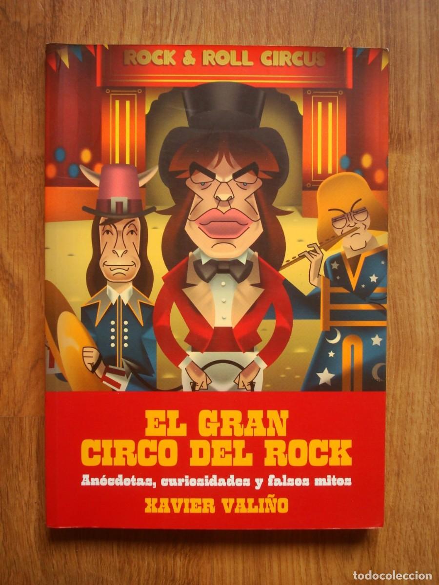 Libros: El gran circo del rock (An&eacute;cdotas, curiosidades y falsos mitos)