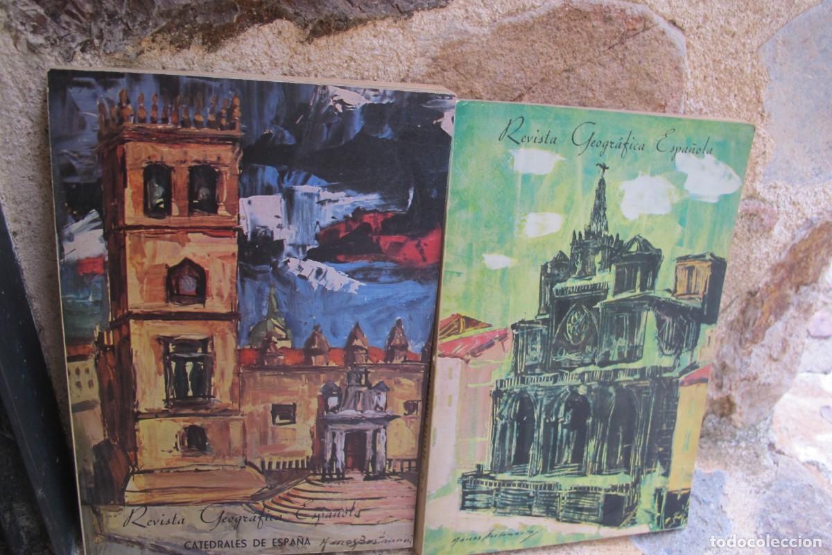 Libros: REVISTA GEOGRAFICA ESPA&Ntilde;OLA CATEDRALES DE ESPA&Ntilde;A N&ordm; 42 Y 43 TOMO I Y II