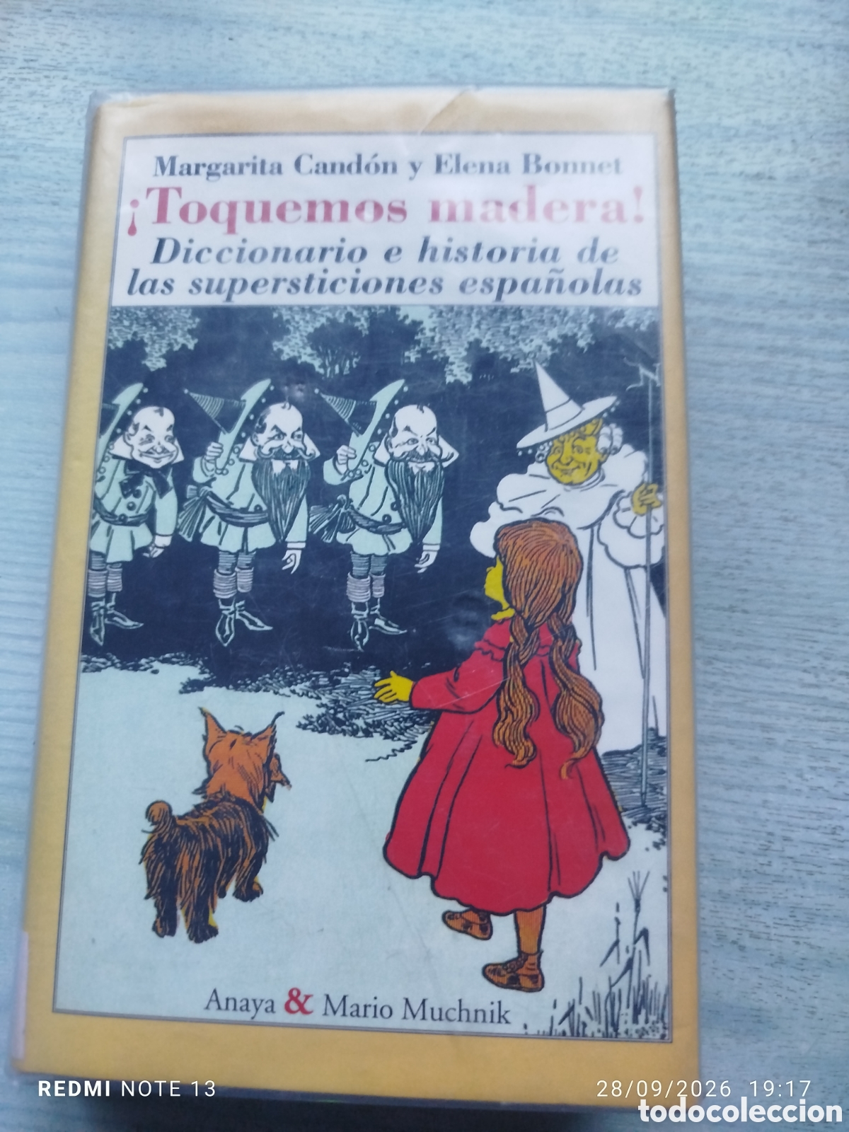 Libros: Diccionario supersticiones espa&ntilde;olas.toquemos madera