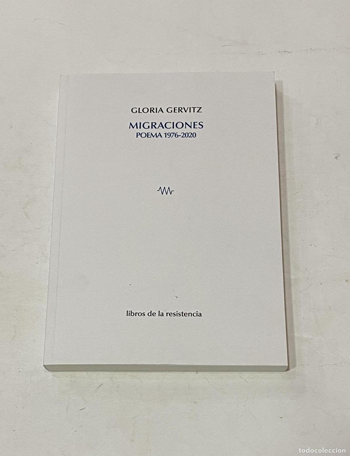 Libros: GERVITZ, Gloria. - Migraciones. Poema 1976 - 2020. - Foto 1