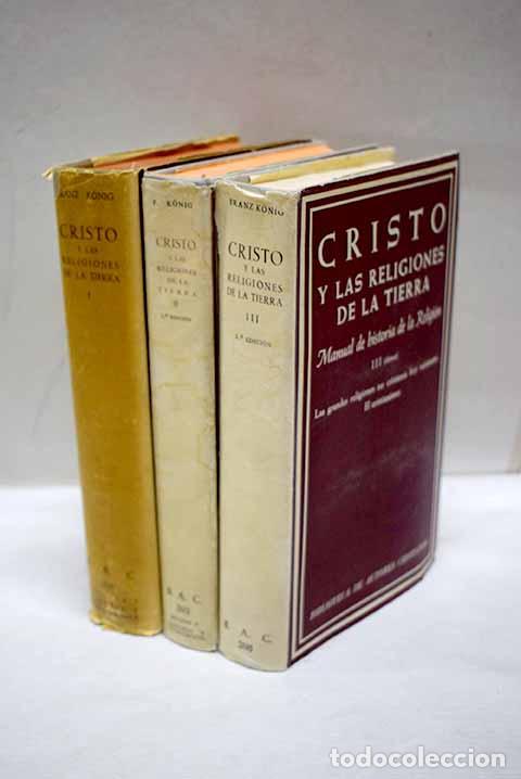 Livros em segunda m&atilde;o: Cristo y las religiones de la tierra: manual de historia de la Religi&oacute;n