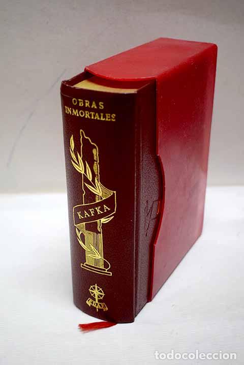 Libros: El proceso ; Am&eacute;rica ; La metamorfosis ; La condena ; La muralla china ; Un virtuoso del hambre