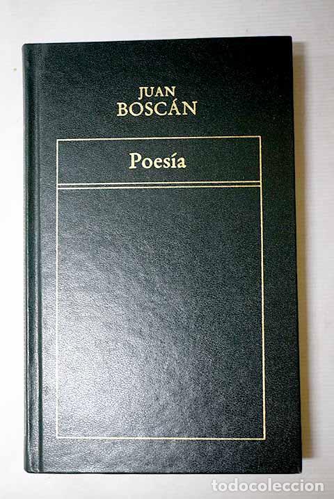Libri di seconda mano: Poes&iacute;a: Bosc&aacute;n, Juan.- Bosc&aacute;n, Juan