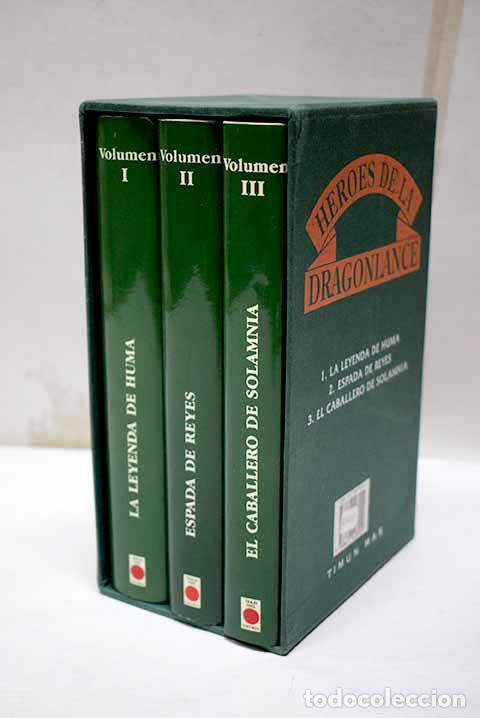 Libri di seconda mano: H&eacute;roes de la Dragonlance: trilog&iacute;a.- Knaak, Richard A.; Berberich, Nancy Varian; Williams, Michael