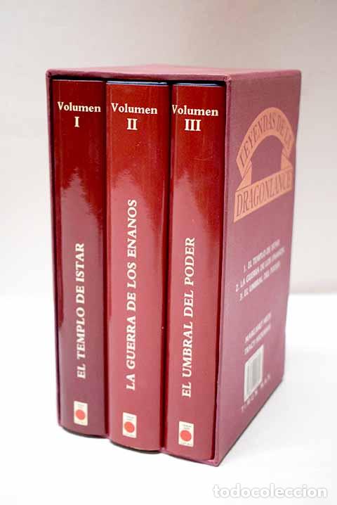 Libri di seconda mano: Leyendas de la Dragonlance: trilog&iacute;a.- Weis, Margaret; Hickman, Tracy