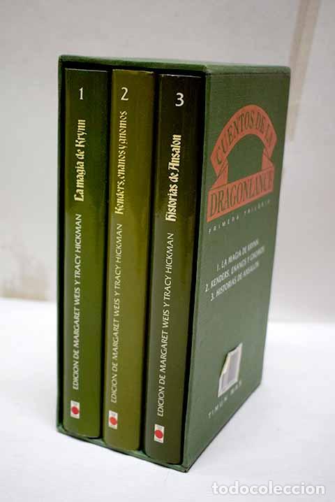 Libri di seconda mano: Cuentos de la Dragonlance: primera trilog&iacute;a.- Weis, Margaret; Hickman, Tracy