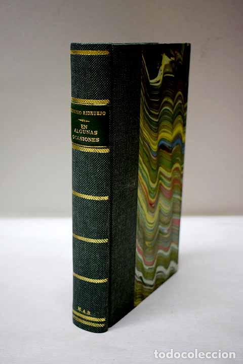 Livros em segunda m&atilde;o: En algunas ocasiones: (cr&oacute;nicas y comentarios), 1943-1956.- Ridruejo, Dionisio