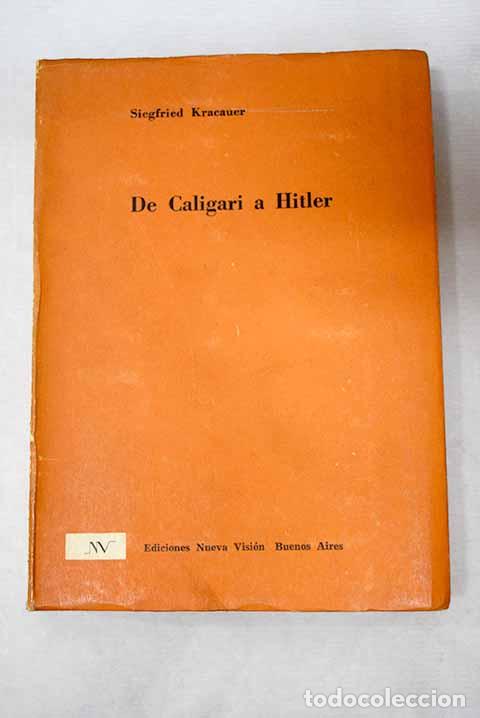 Livres: De Caligari a Hitler.- Kracauer, Siegfreid