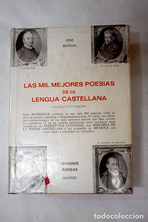 Libri di seconda mano: Las mil mejores poes&iacute;as de la lengua castellana: (ocho siglos de poes&iacute;a espa&ntilde;ola e hispanoamericana)
