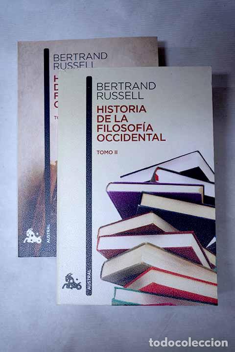 Libros: Historia de la filosof&iacute;a occidental.- Russell, Bertrand