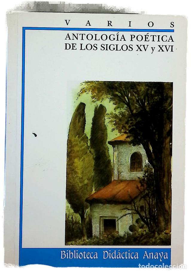 Livros em segunda m&atilde;o: Antolog&iacute;a po&eacute;tica de los siglos XV y XVI