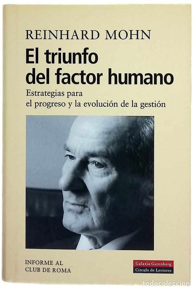 Libros: El triunfo del factor humano estrategias para el progreso y la evoluci&oacute;n de la gesti&oacute;n