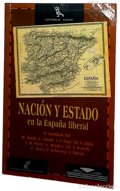 Libros: Naci&oacute;n y estado en la Espa&ntilde;a liberal