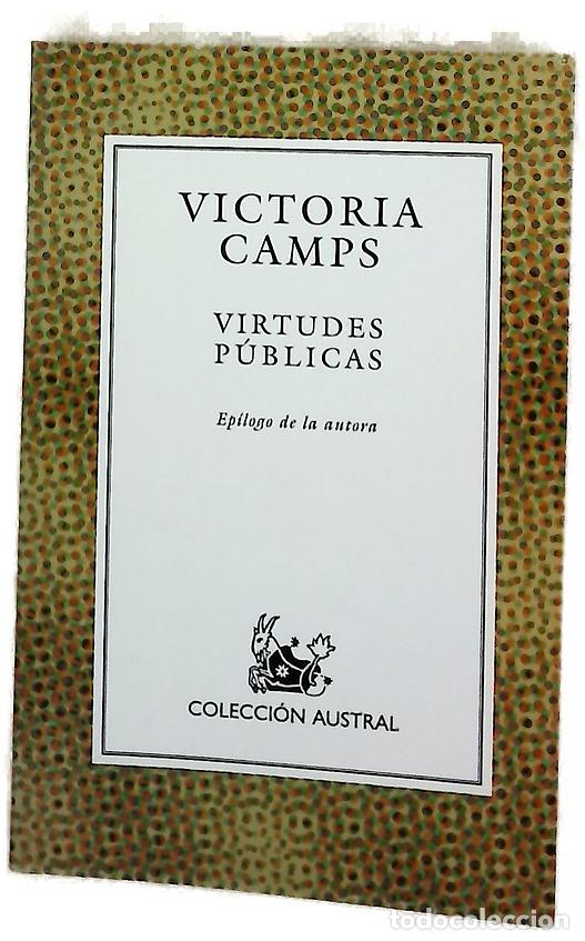 B&uuml;cher: Virtudes p&uacute;blicas - Camps, Victoria