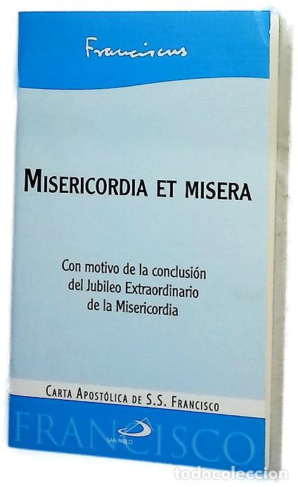 Livros em segunda m&atilde;o: Misericordia et misera : con motivo de la conclusi&oacute;n del Jubileo Extraordinario de la Misericordia