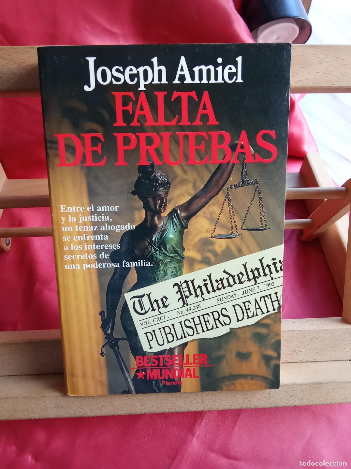 Libros: Falta de pruebas. Joseph Amiel L.20558-1337