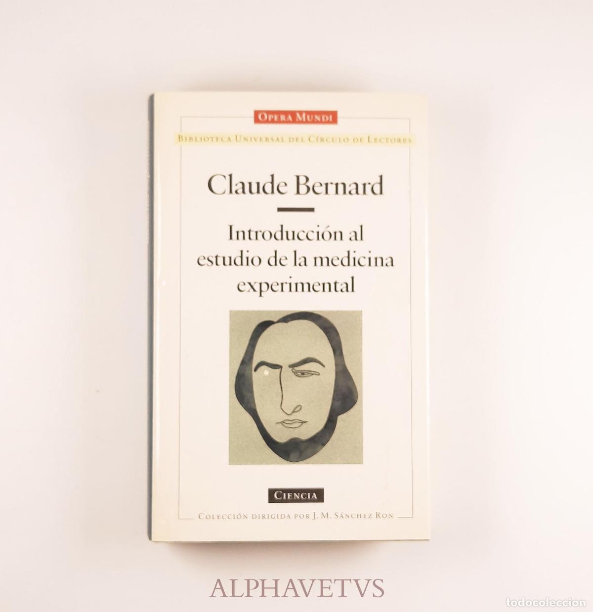 Libros: Introducci&oacute;n al estudio de la medicina experimental - Claude Bernard - Foto 1