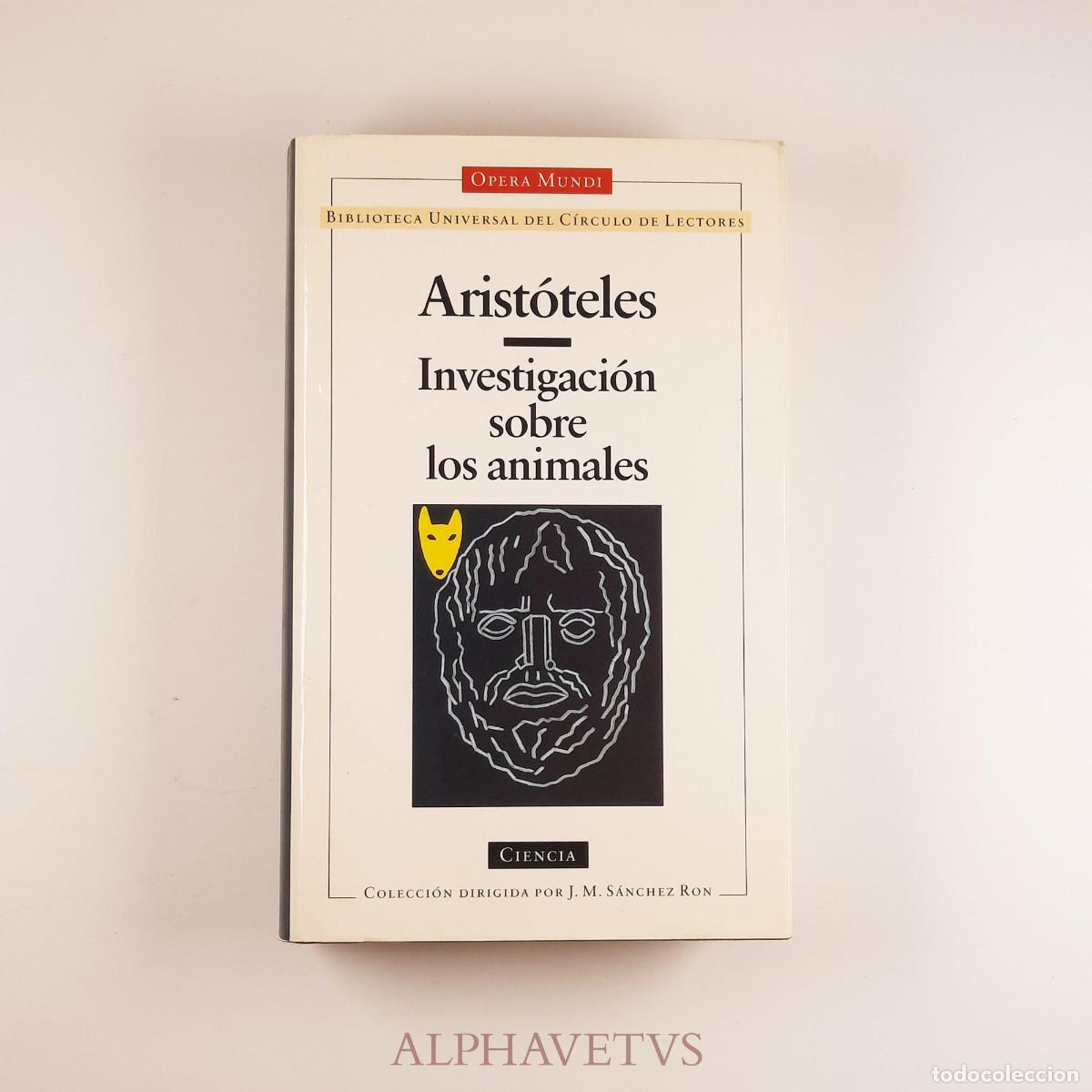 Livros em segunda m&atilde;o: Investigaci&oacute;n sobre los animales - Arist&oacute;teles