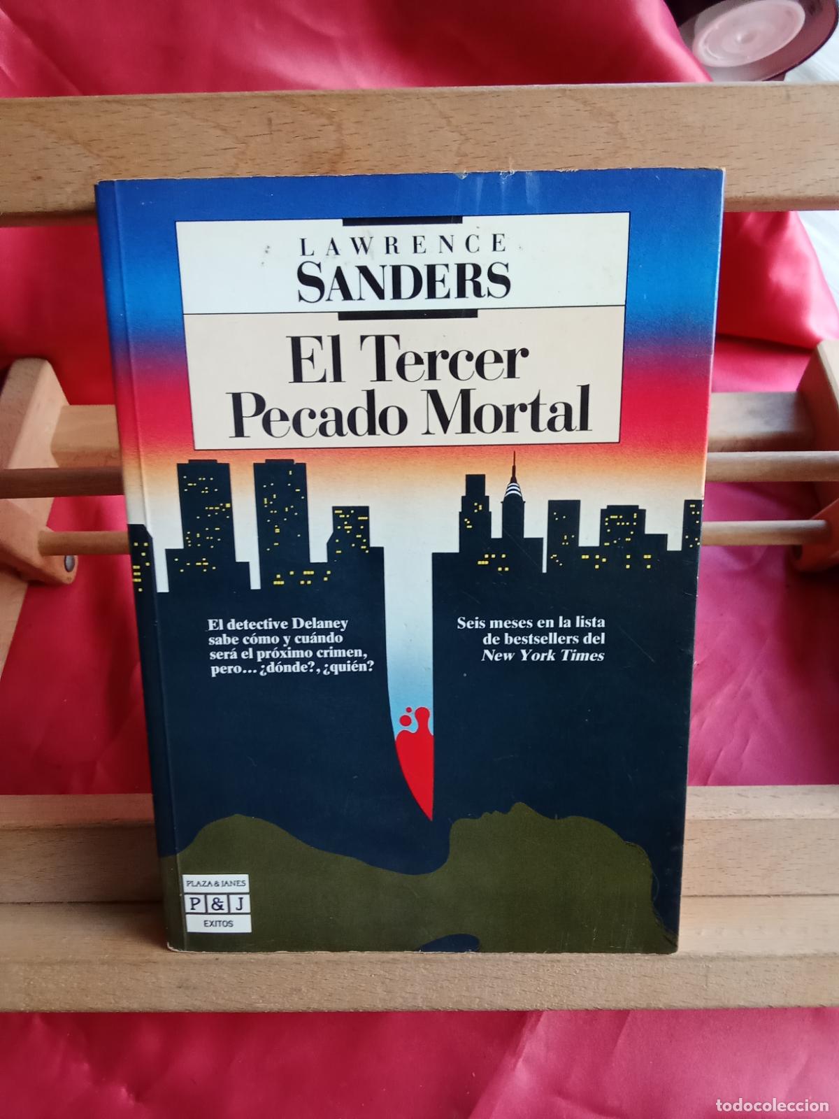 Libros: El tercer Pecado Mortal. Lawrence Sanders L.20558-1345