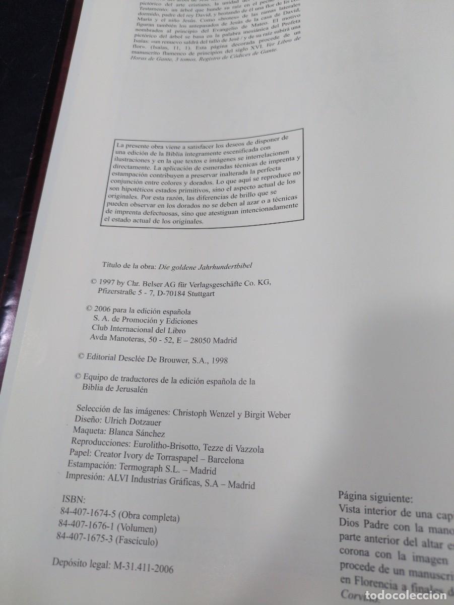 Libros: BIBLIA MAIOR - CLUB INTERNACIONAL DEL LIBRO - Foto 3