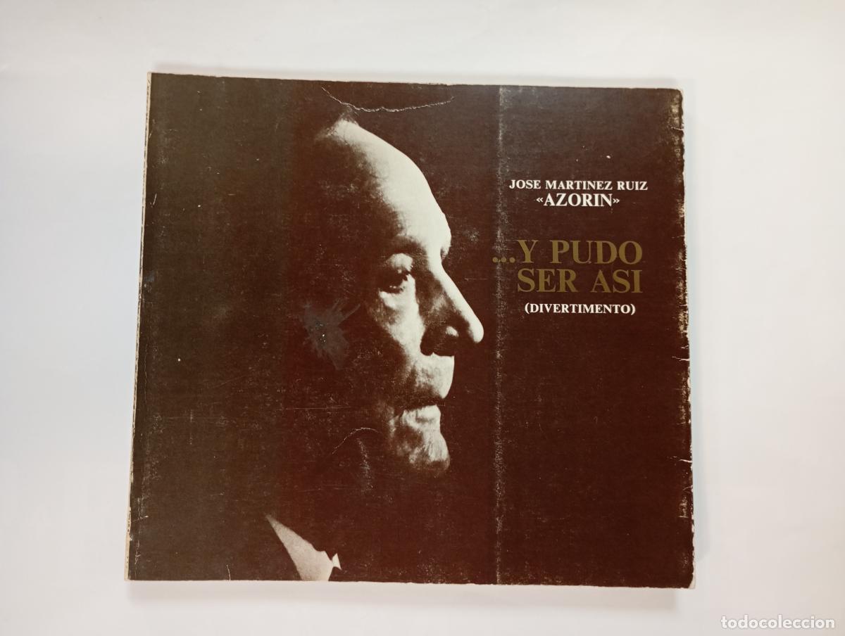 Libros: Y pudo ser as&iacute;. - Azor&iacute;n. TDK992 - Foto 1
