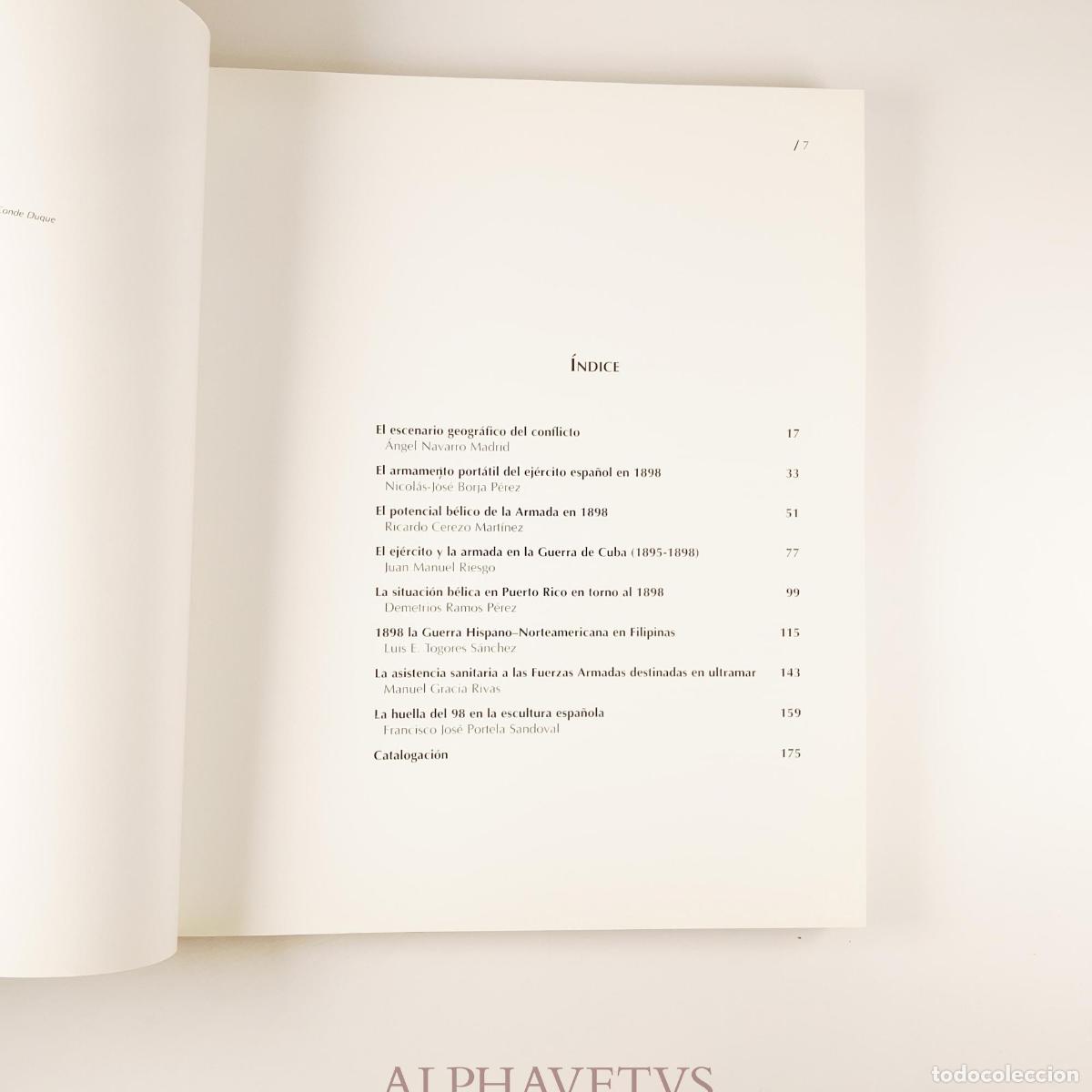 Libros: El Ej&eacute;rcito y la Armada en el 98 - VVAA - Foto 2