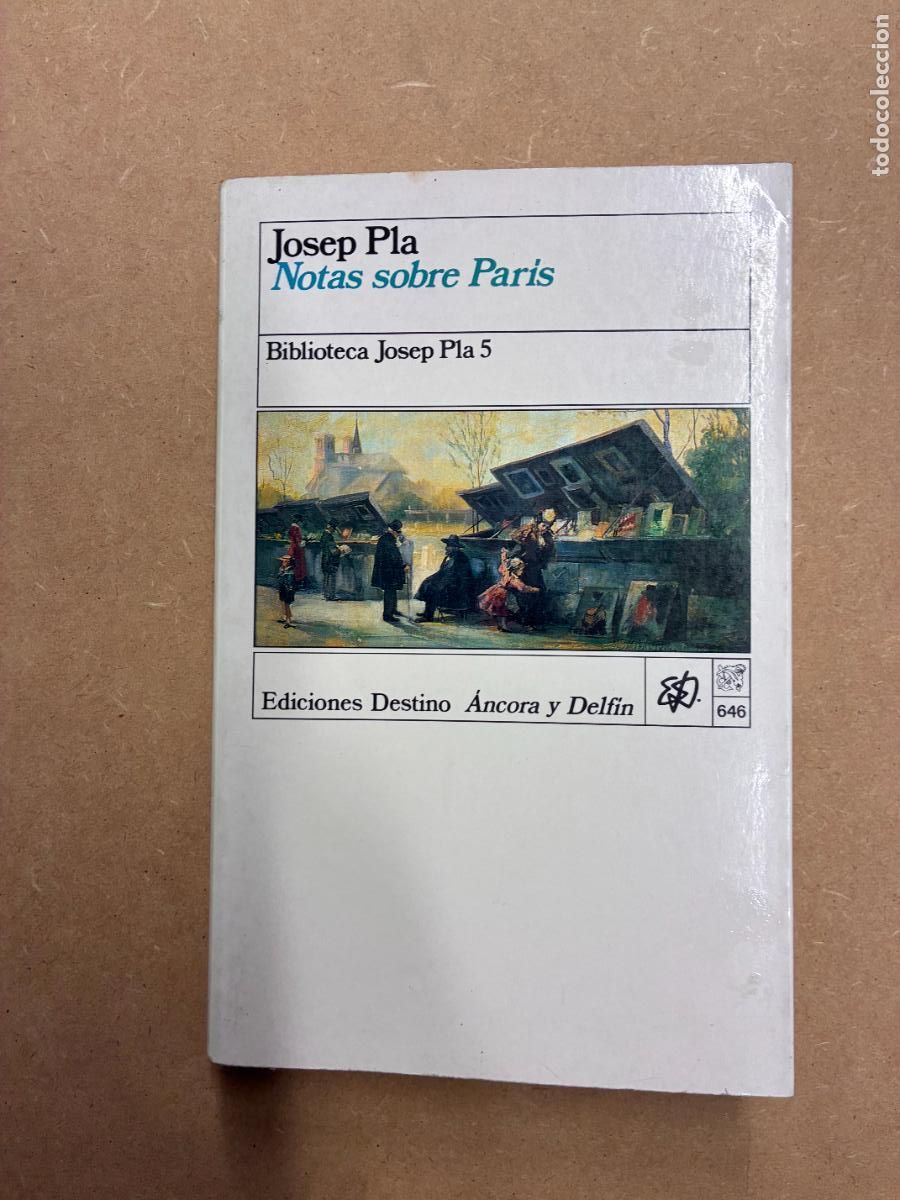 books: NOTAS SOBRE PAR&Iacute;S. - JOSEP PLA.