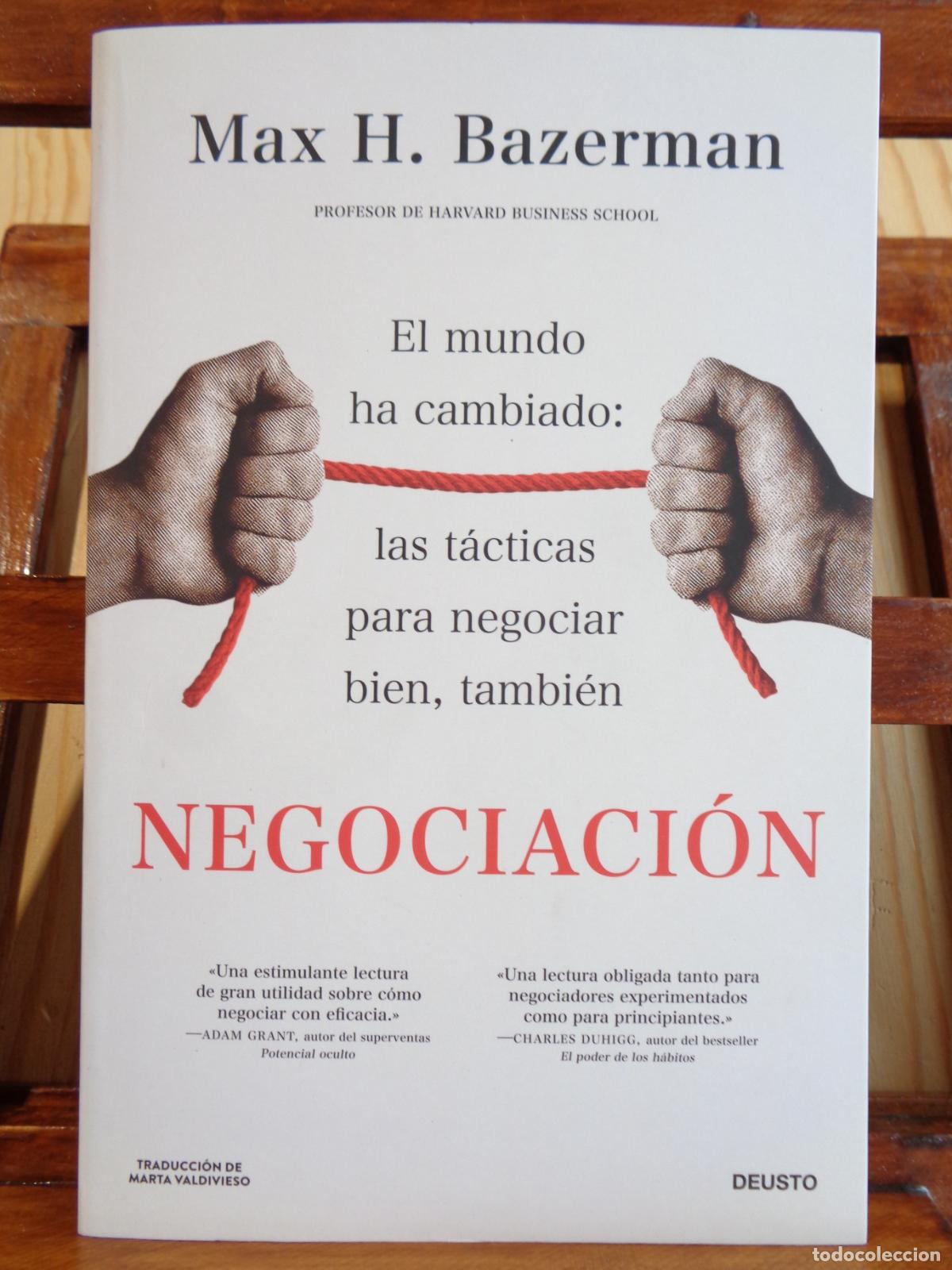 Livros em segunda m&atilde;o: NEGOCIACI&Oacute;N. El mundo ha cambiado: las t&aacute;cticas para negociar bien, tambi&eacute;n. - MAX H. BAZERMAN