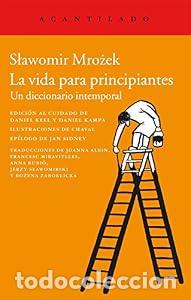 Libros: La vida para principiantes - Slawomir Mrozek
