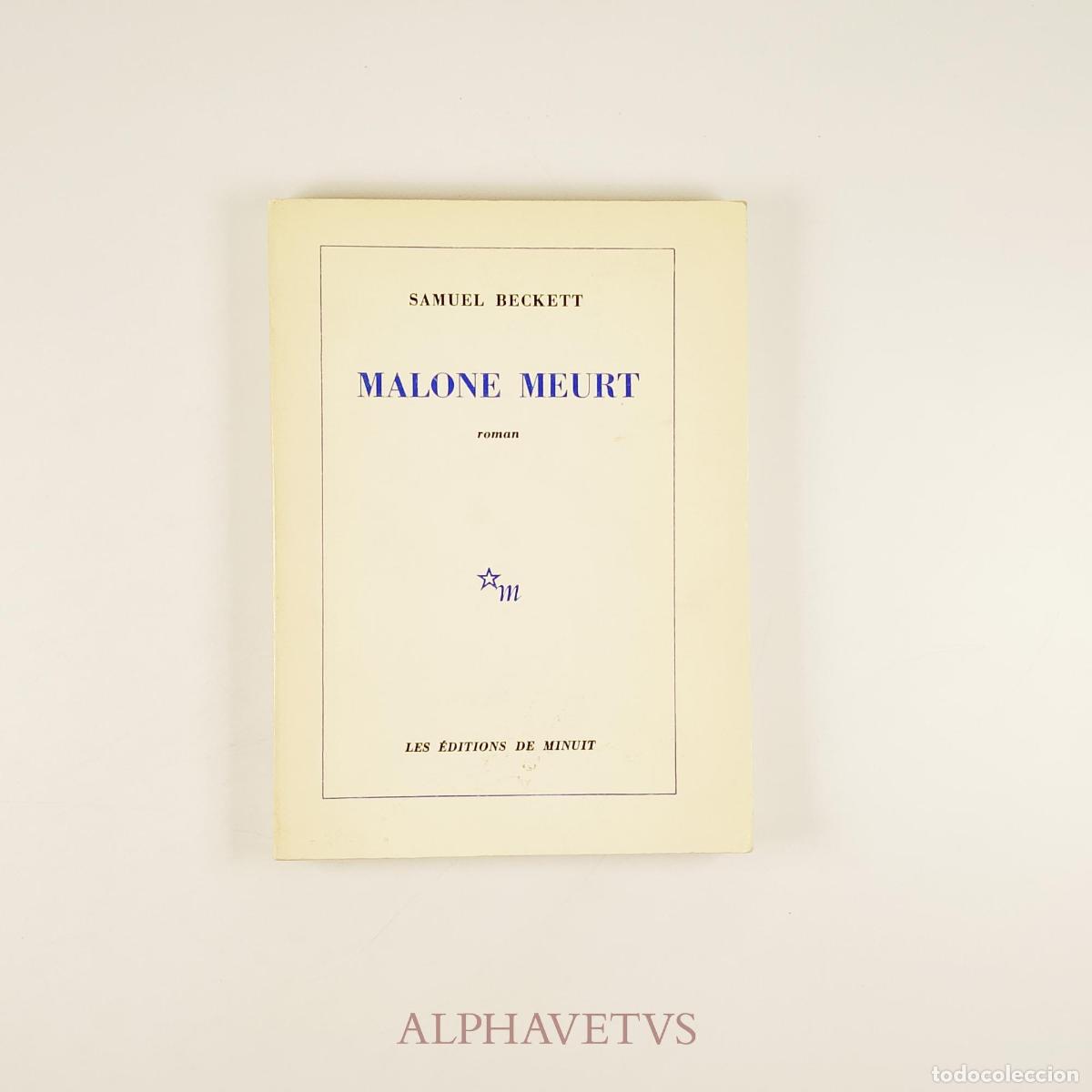 Libri di seconda mano: Malone meurt - Samuel Beckett