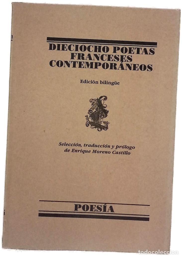 Libros: Dieciocho poetas franceses contempor&aacute;neos - Foto 1