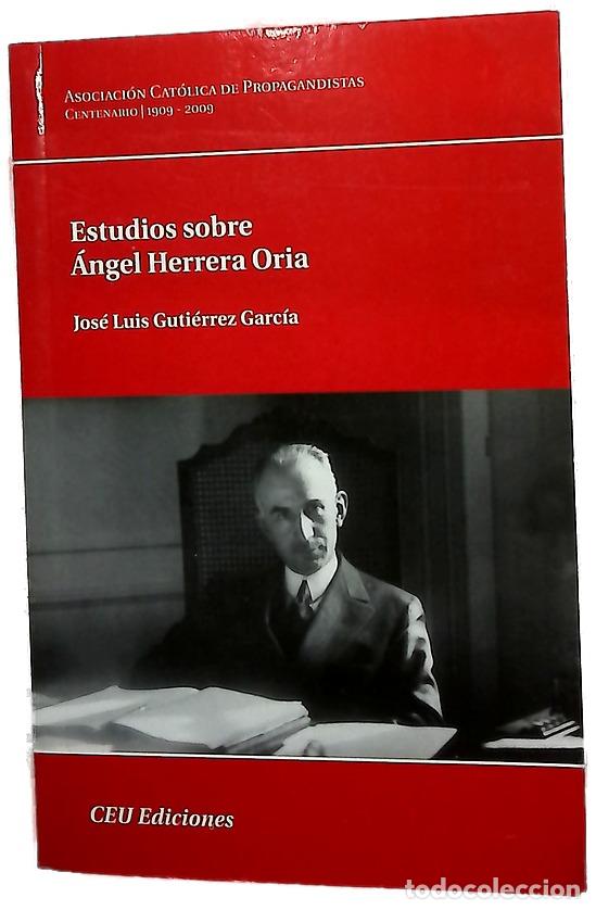 Libri di seconda mano: Estudios sobre &Aacute;ngel Herrera Oria