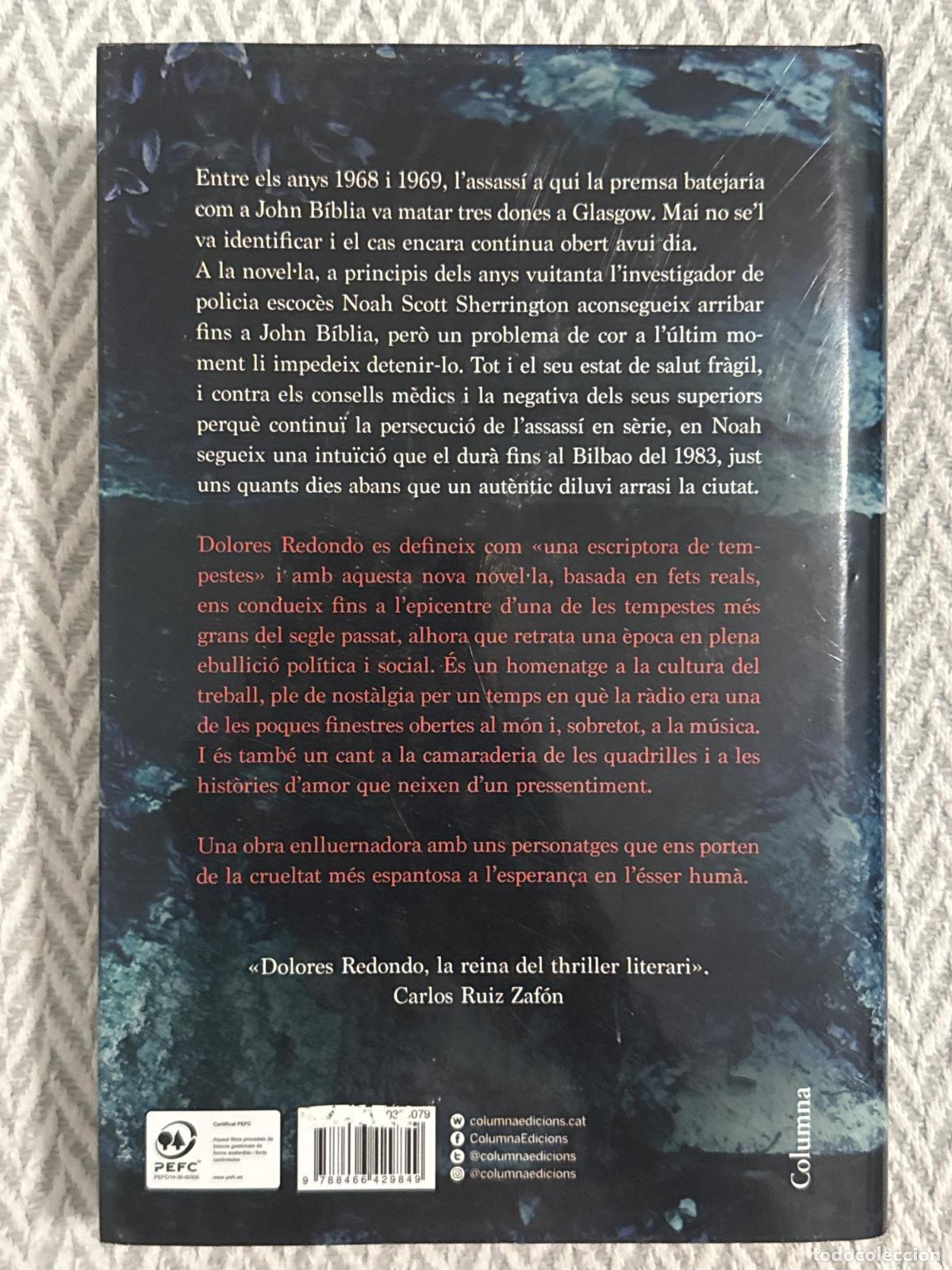 Libros: Esperant el diluvi - Dolores Redondo - Foto 3