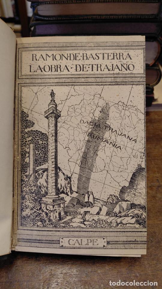 Libros: LA OBRA DE TRAJANO. - BASTERRA, Ram&oacute;n. - Foto 2
