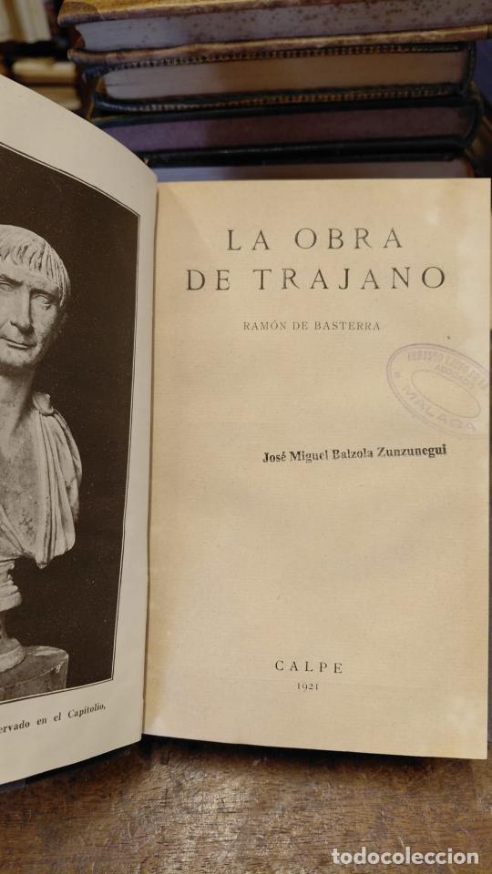 Libros: LA OBRA DE TRAJANO. - BASTERRA, Ram&oacute;n. - Foto 3