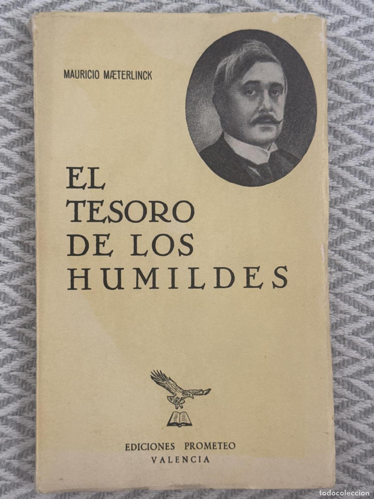 Libros: El tesoro de los humildes - Mauricio Maeterlinck - Foto 1