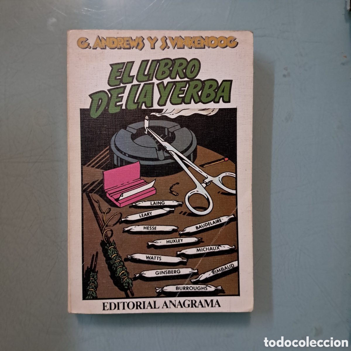 Libros: Andrews Simon Vinkenoog,El libro de la yebra,Anagrama - Foto 1