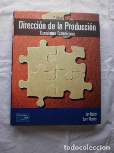 Libros: Direcci&oacute;n de la Producci&oacute;n- 9788420529240