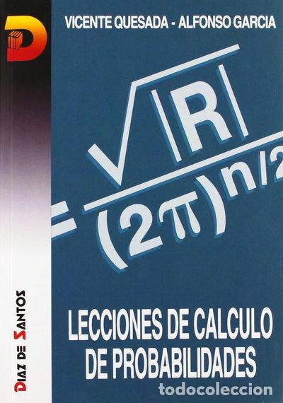 Libros: Lecciones de c&aacute;lculo de probabilidades- 9788486251840