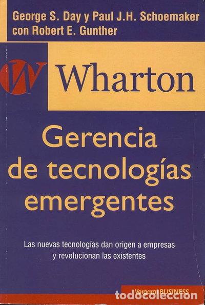 Livres: Wharton - Gerencia de Tecnologias Emergentes- 9789501521771