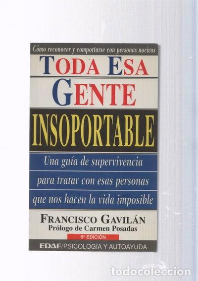 Libros: Toda esa gente insoportable- 9788441402737