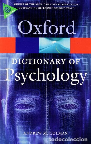 Libri di seconda mano: A Dictionary of Psychology- 9780199534067