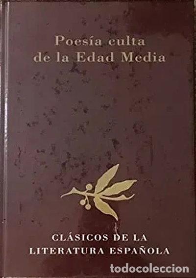 Libros: Poes&iacute;a culta de la Edad Media- 9788487507625