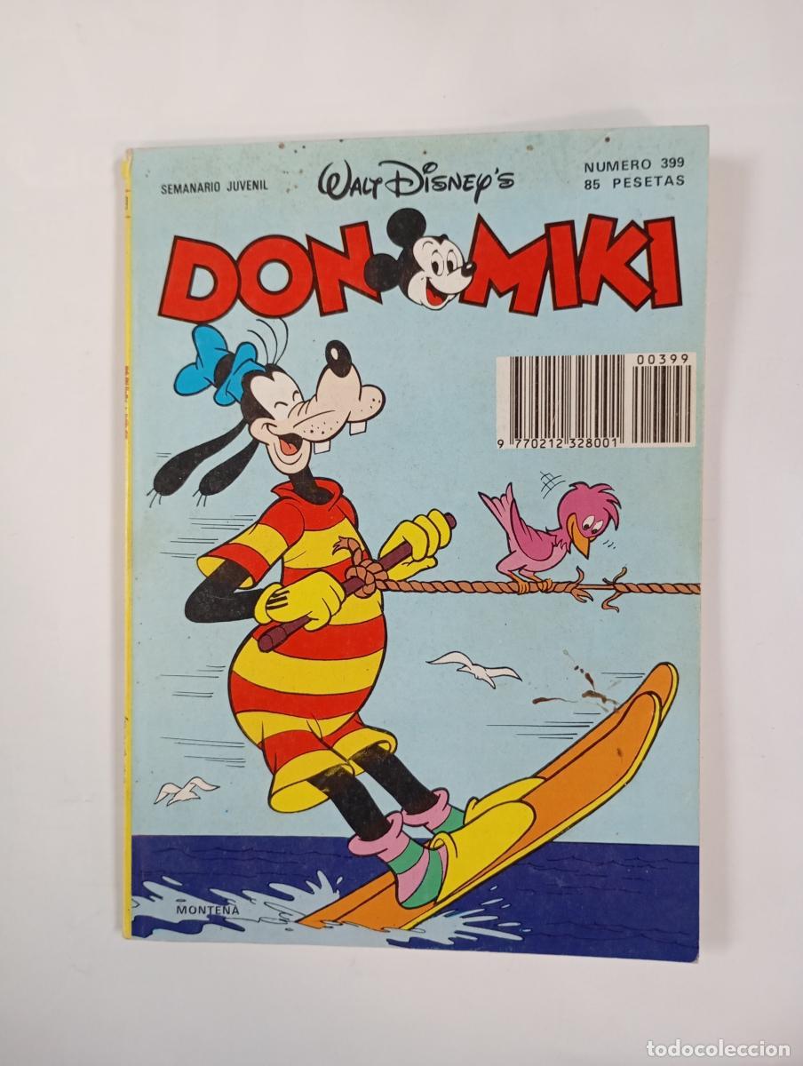 books: DON MIKI N&ordm; 399. SEMANARIO JUVENIL WAL DISNEY. - MONTENA. TDK1001