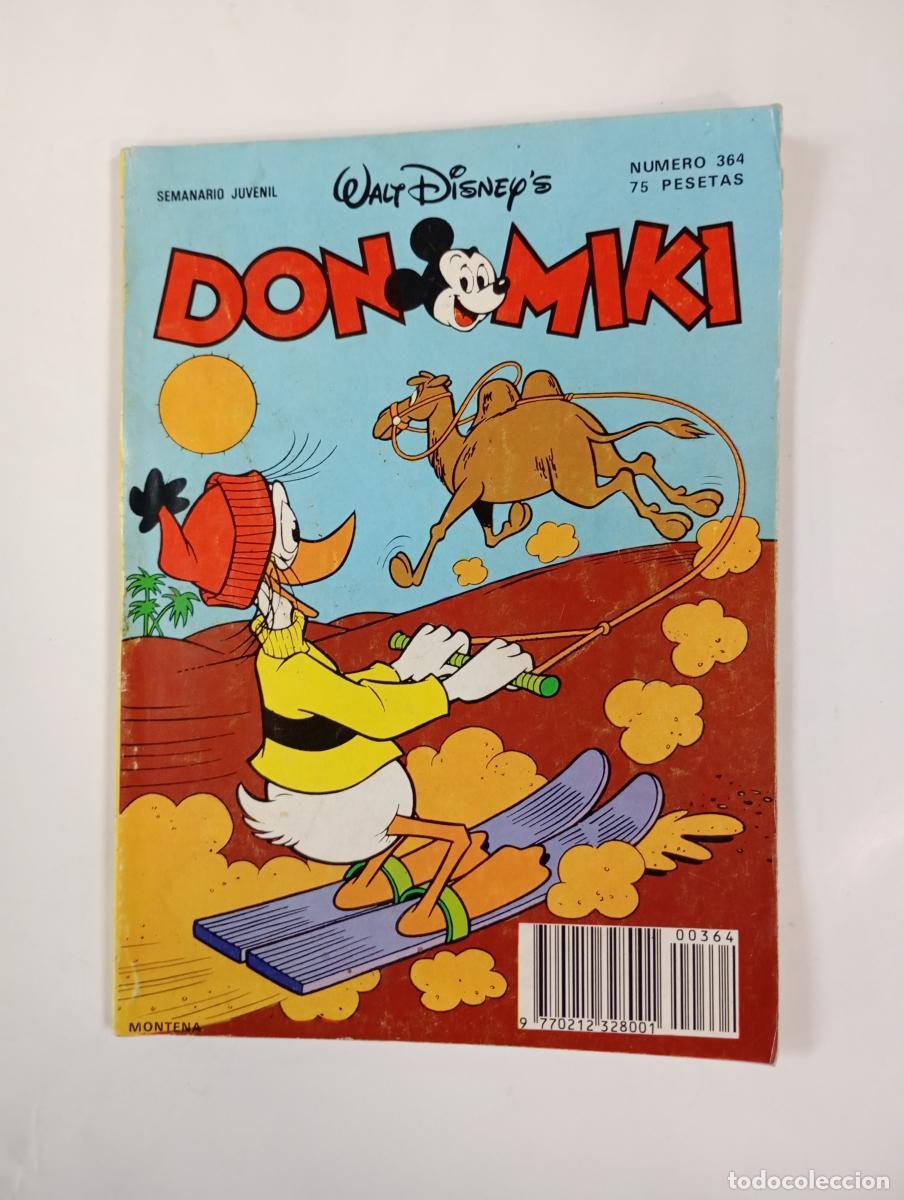 Livres: DON MIKI N&ordm; 364. SEMANARIO JUVENIL WAL DISNEY. - MONTENA. TDK1001
